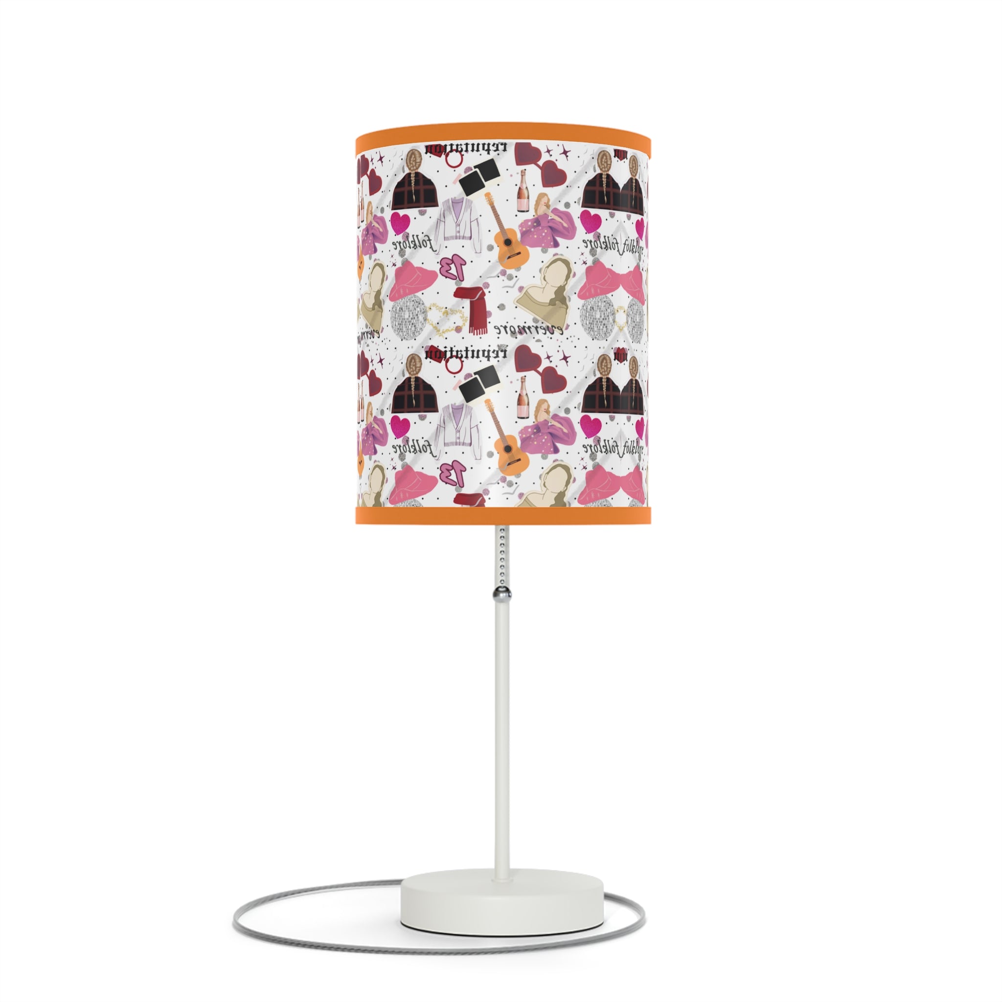 Taylor Era Tour Lamp on a Stand, US|CA plug, Little Swiftie Room Lamp