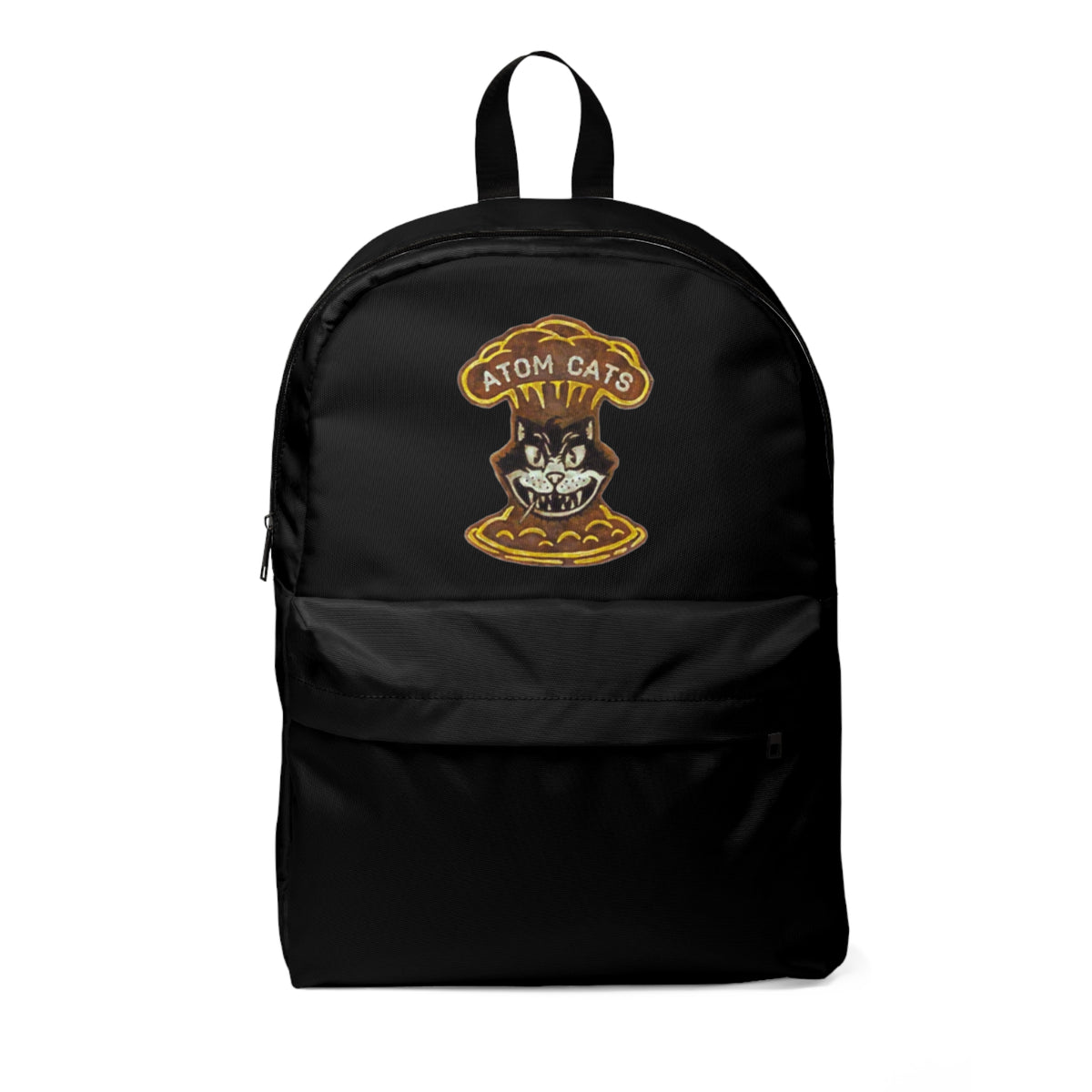 Minimalist Fall Out Atom Cats Unisex Classic Backpack Perfect for Gamers & Fallout Fans