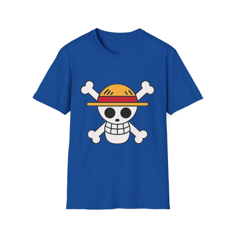 One Piece Shirt Strawhat Pirates, Jolly Roger, Monkey D.