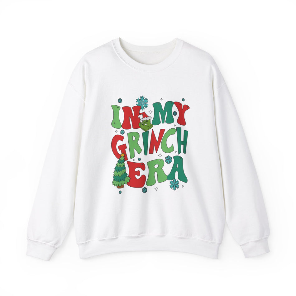 Funny In my Grinch Era  Unisex Heavy Blend™ Crewneck Sweatshirt