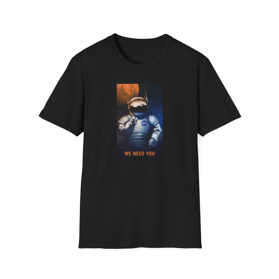 Nasa Needs You - Unisex Softstyle T-Shirt