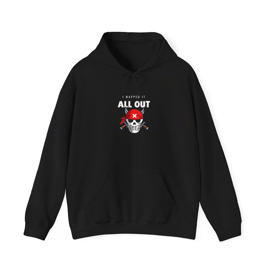 I mapped it all out One piece hoodie Unisex Heavy Blend™ Hooded Sweatshirt