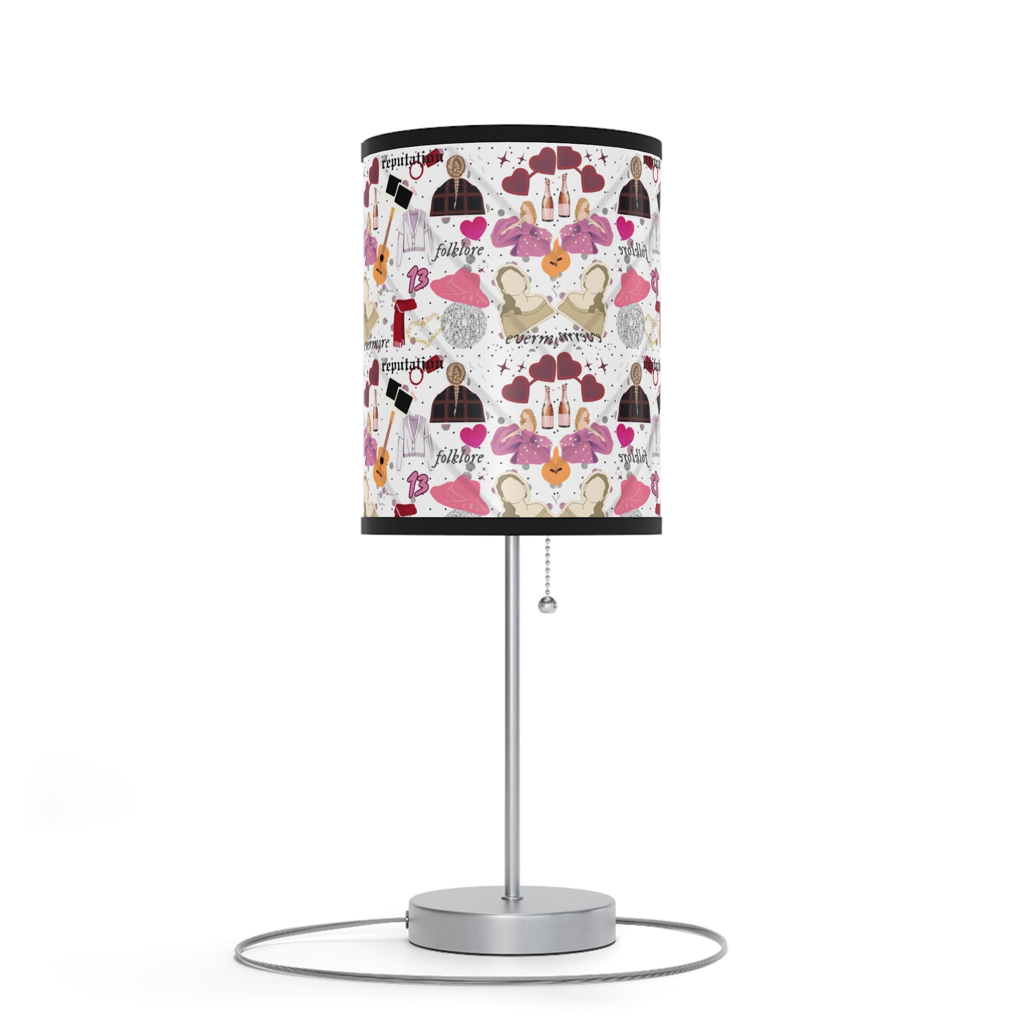 Taylor Era Tour Lamp on a Stand, US|CA plug, Little Swiftie Room Lamp