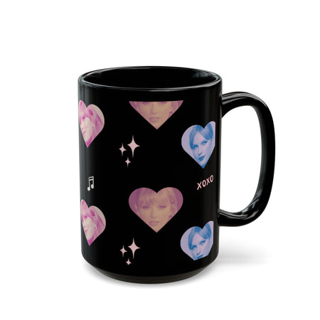 Taylor Swift Black Mug A Must-Have for All Swifties and Taylor Lovers (Available in 11oz and 15oz)