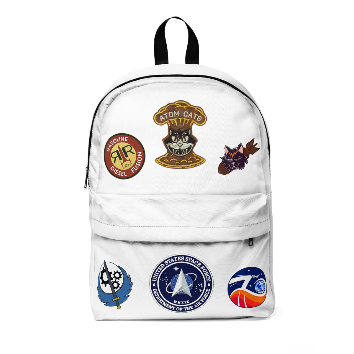 Unisex Classic Fall Out Atom Cats Backpack A Must-Have for Gamers & Fallout Fans