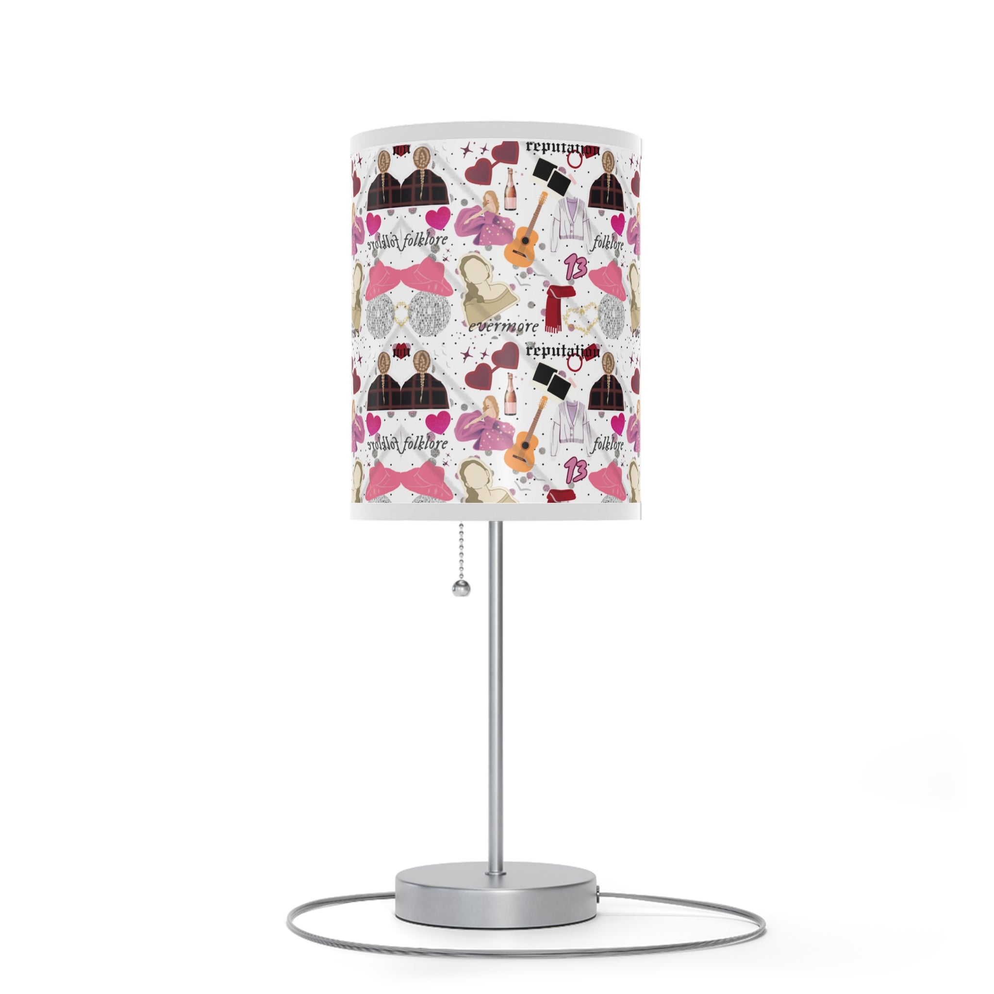 Taylor Era Tour Lamp on a Stand, US|CA plug, Little Swiftie Room Lamp