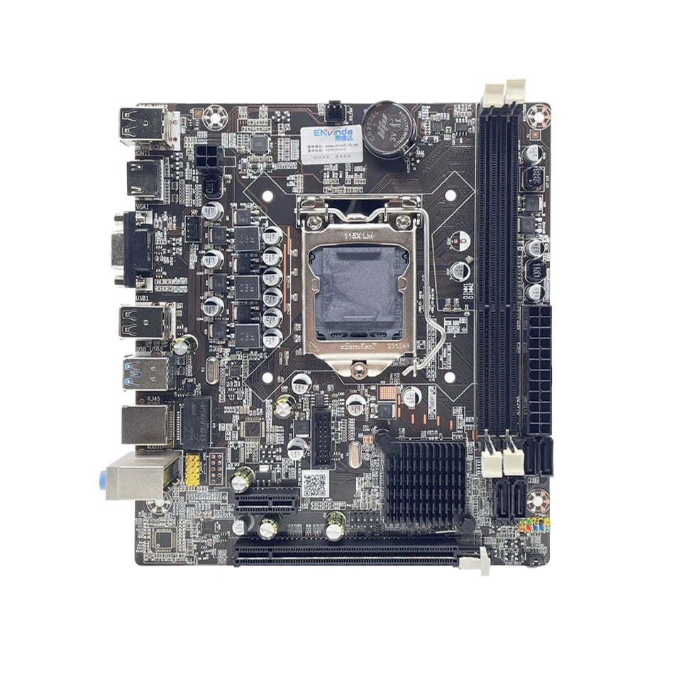 Envinda B75 Motherboard LGA 1155, DDR3 for Intel i7/i5/i3 Xeon