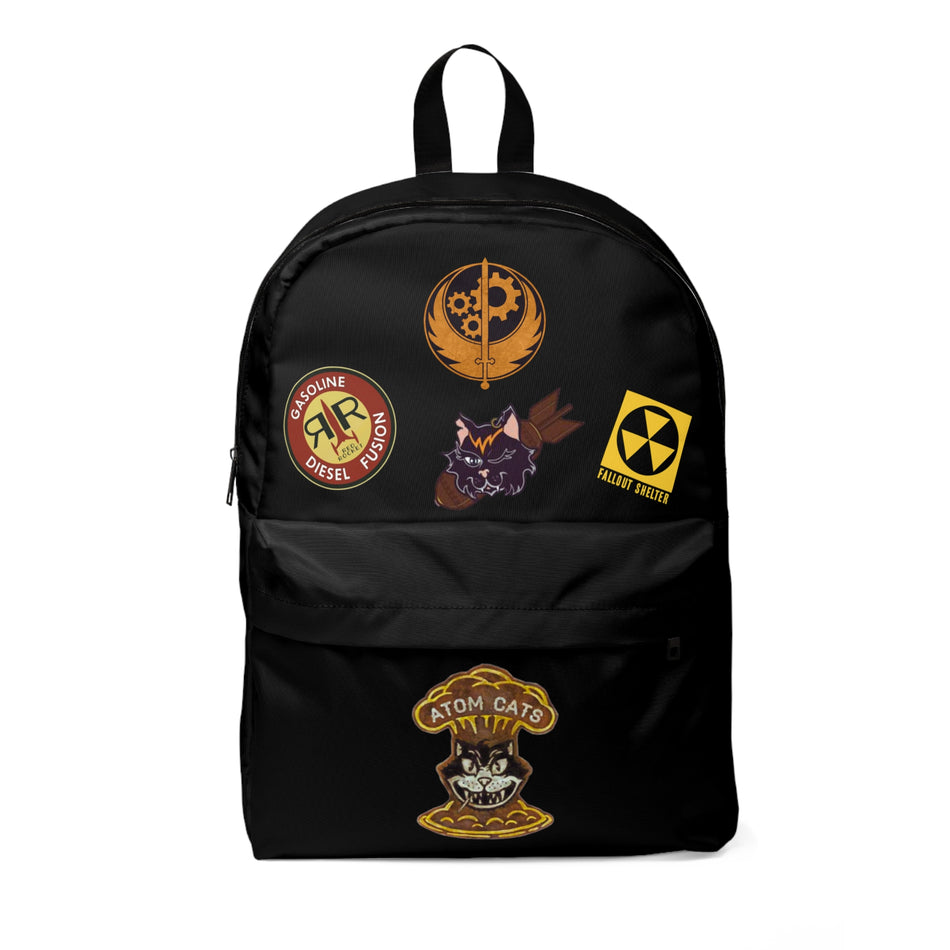 Fall Out Atom Cats Unisex Classic Backpack Perfect for Gamers & Fallout Fans