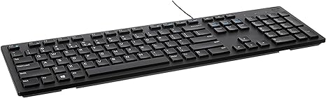 Dell Wired Keyboard - Black KB216