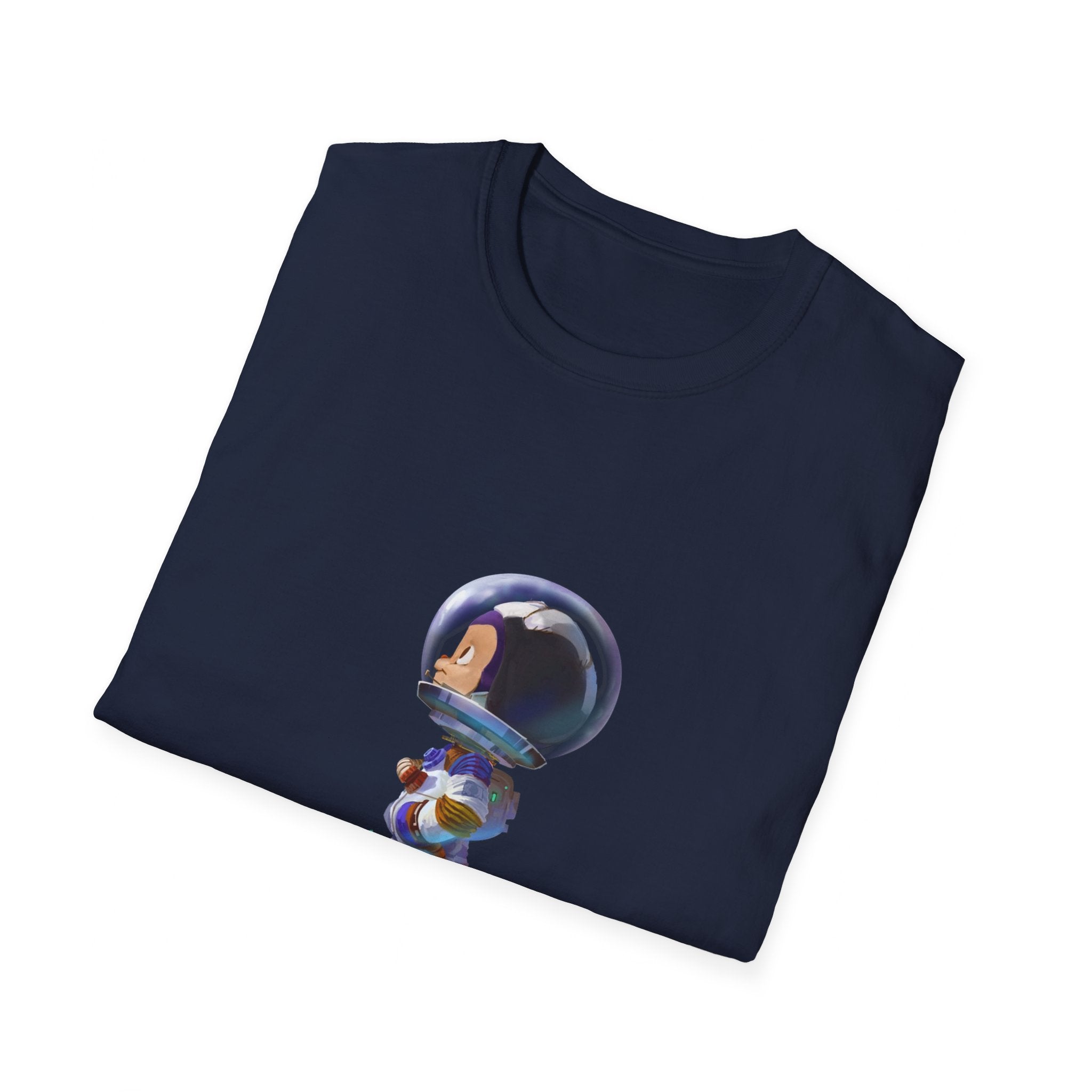 GitHub Octocat Astronaut Unisex Softstyle T-Shirt for Software Developers and Programmers