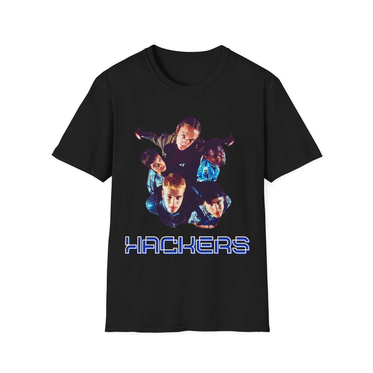 Hackers 1995 Their Crime Is Curiosity Retro Vintage 90s Unisex Classic T-Shirt