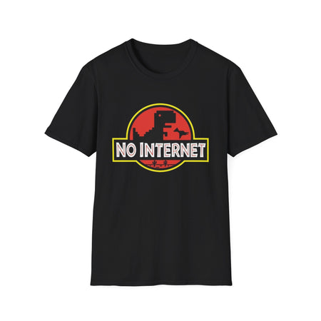 Funny Nerdy No Internet Dinosaur Computer Science Teacher T-Shirt Elementos multimedia: 1 de 29