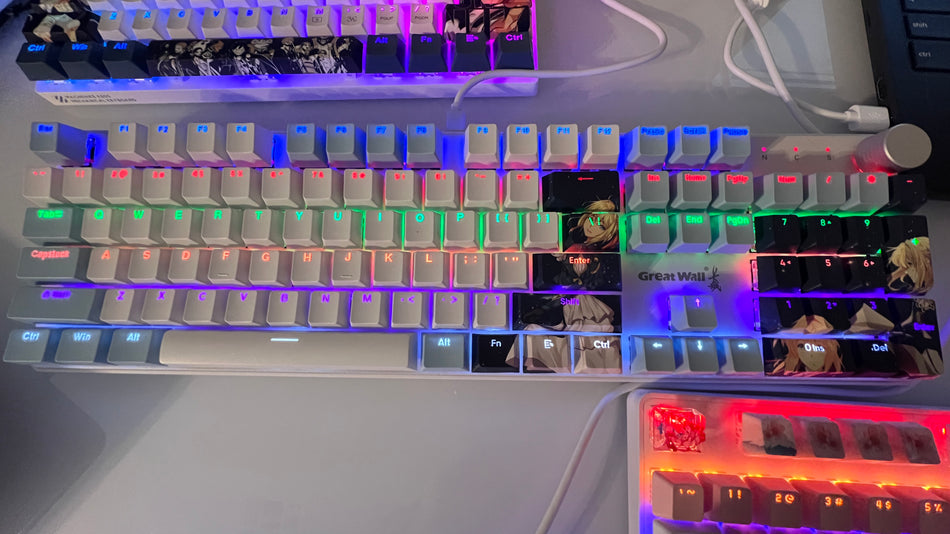 Violet Ever Garden  Mechanical Keyboard