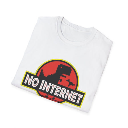 Funny Nerdy No Internet Dinosaur Computer Science Teacher T-Shirt Elementos multimedia: 1 de 29