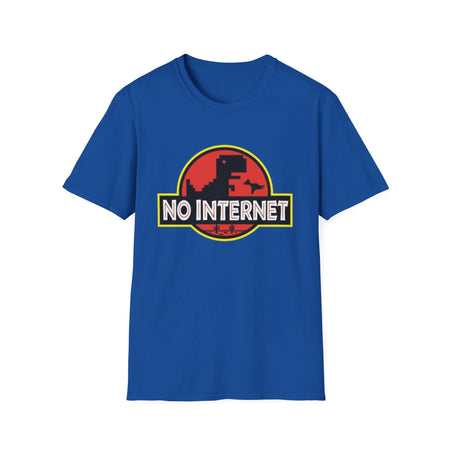 Funny Nerdy No Internet Dinosaur Computer Science Teacher T-Shirt Elementos multimedia: 1 de 29