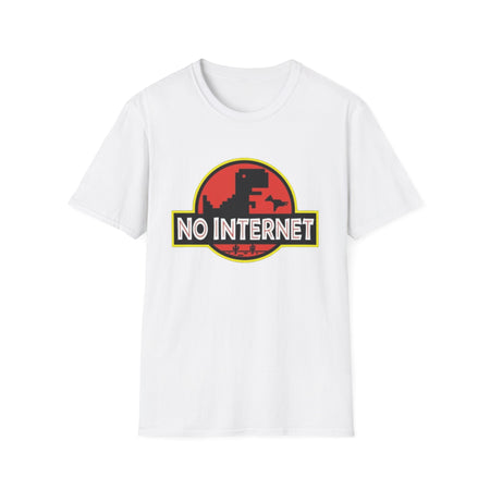 Funny Nerdy No Internet Dinosaur Computer Science Teacher T-Shirt Elementos multimedia: 1 de 29