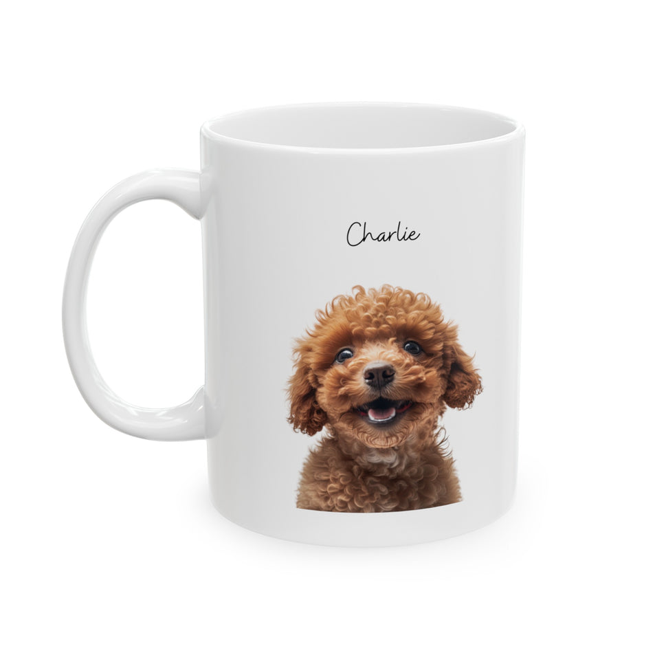 AI Custom Pet Picture Coffee Mug – Submit Your Image, and We’ll Transform It with AI (Available in 11oz and 15oz) – Free Shipping