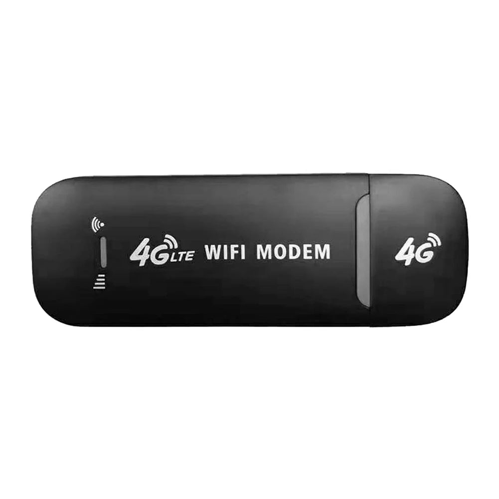 4G LTE Wireless USB Wifi Modem Stick - up to 150Mbps - black & white
