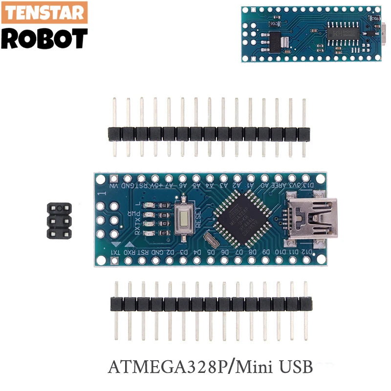 Nano 3.0 Controller With The Old Bootloader Mini Type-C Micro USB Compatible For Arduino nano CH340 Driver 16Mhz ATMEGA328P/168P