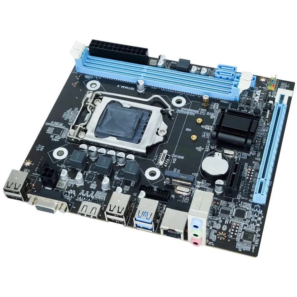 MOUGOL H81M Motherboard LGA 1150 DDR3 M.2 PCIe HDMI VGA Intel 4th Gen