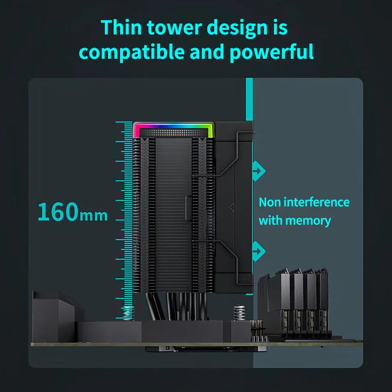 DeepCool AK500S Silent CPU Air-Cooler
