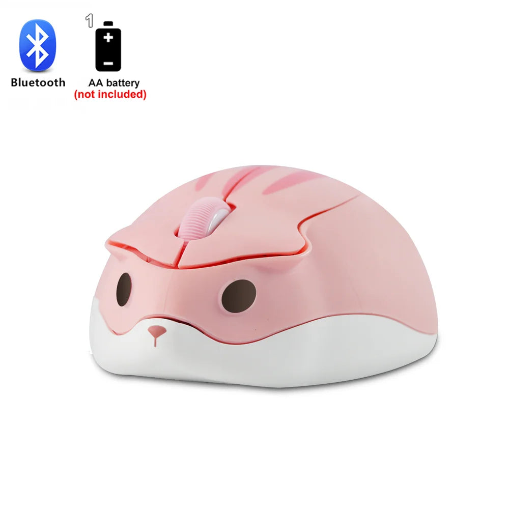 Adorable Mini 3D Mouse with 2.4G Bluetooth and USB 1600DPI
