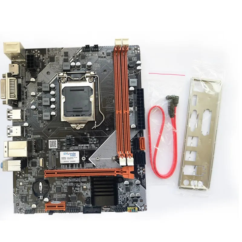 B75 Motherboard LGA1155 M.2 DDR3 SATA3 USB3 VGA for Intel i3 i5 i7 CPUs
