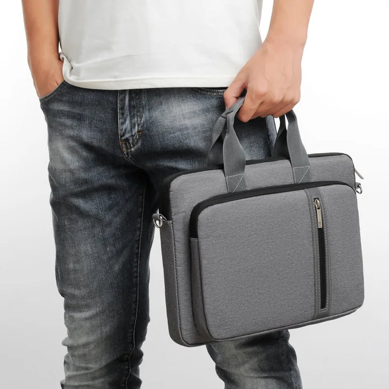 Grey/Black Laptop Bag - compatible for 13"-17.3" computers
