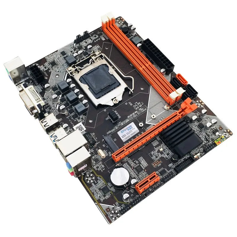 B75 Motherboard LGA1155 M.2 DDR3 SATA3 USB3 VGA for Intel i3 i5 i7 CPUs
