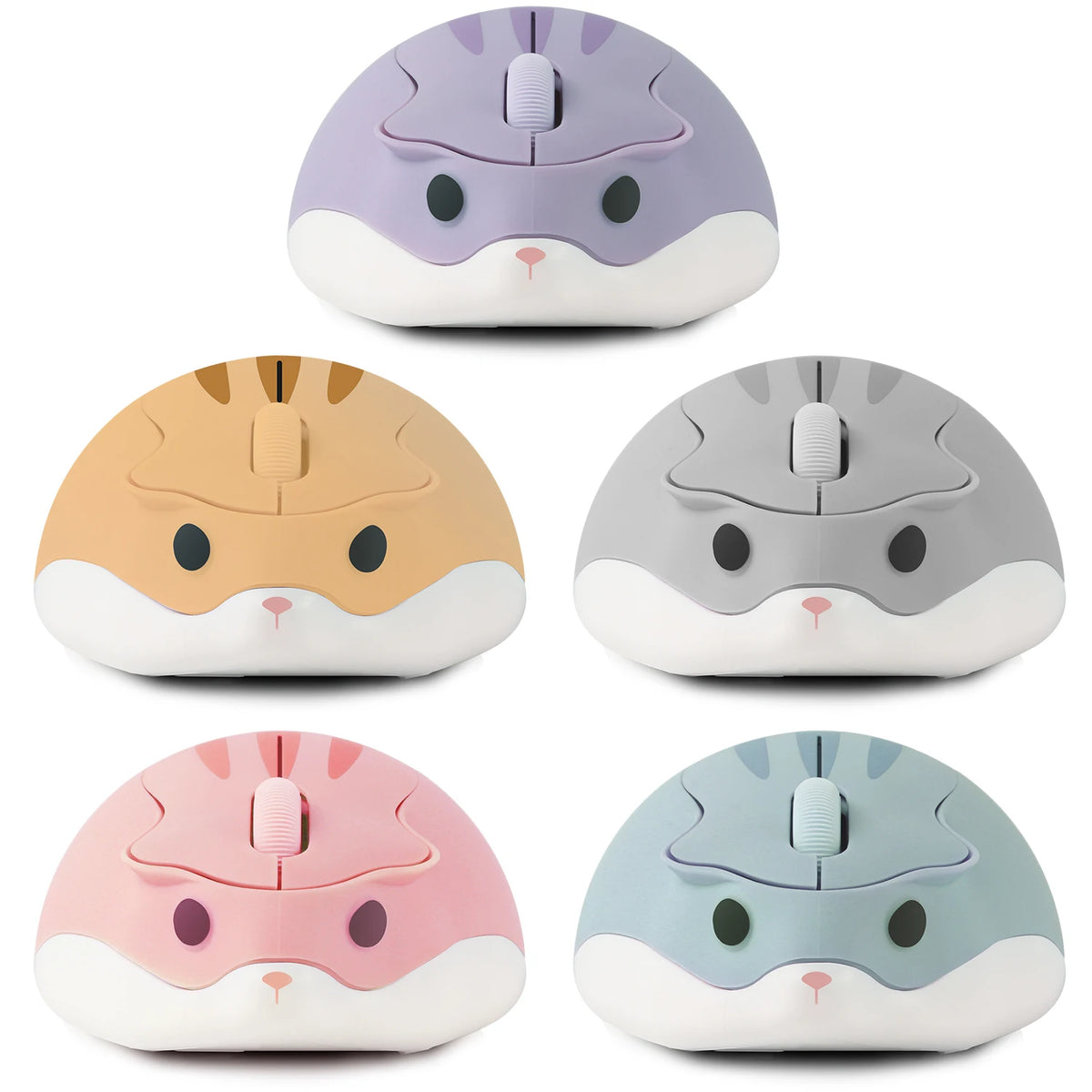 Adorable Mini 3D Mouse with 2.4G Bluetooth and USB 1600DPI
