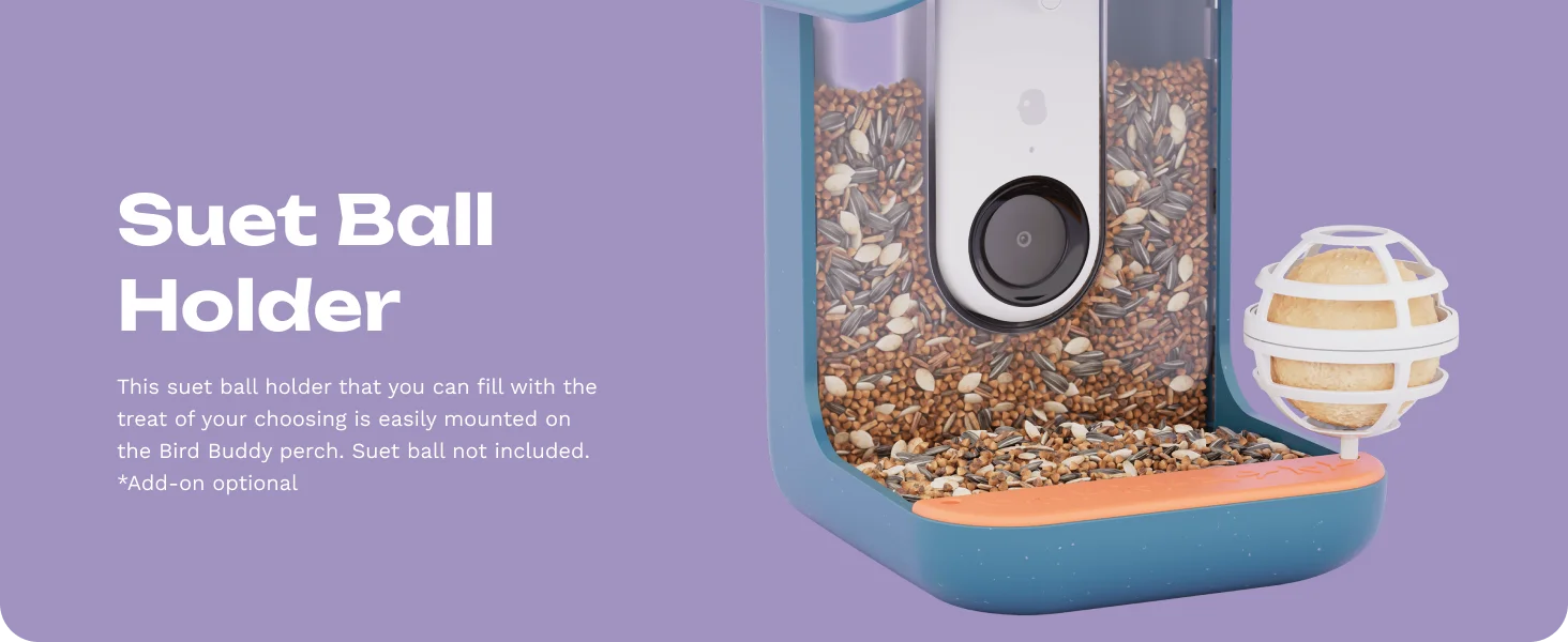 Original Smart Bird Feeder with Camera Solar Powered. High Resolution AI Camera for Beautiful Close-up Shots and a Unique
