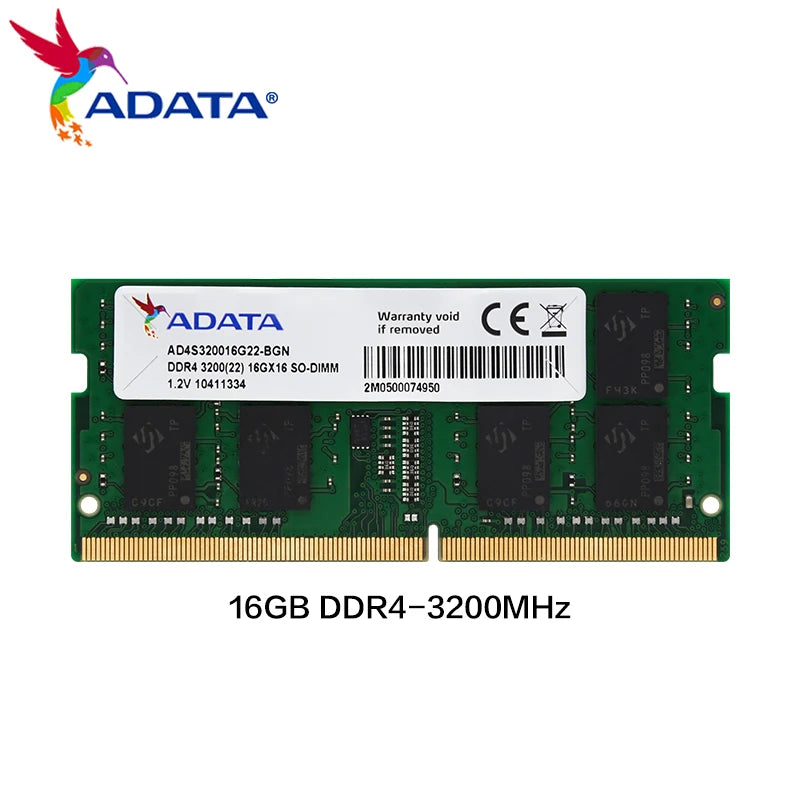 ADATA Premier DDR4 RAM 3200/2666MHz 8GB/16GB/32GB for laptop