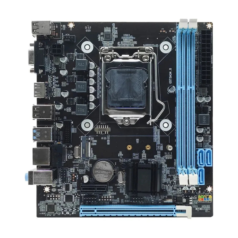 MOUGOL H81M Motherboard LGA 1150 DDR3 M.2 PCIe HDMI VGA Intel 4th Gen