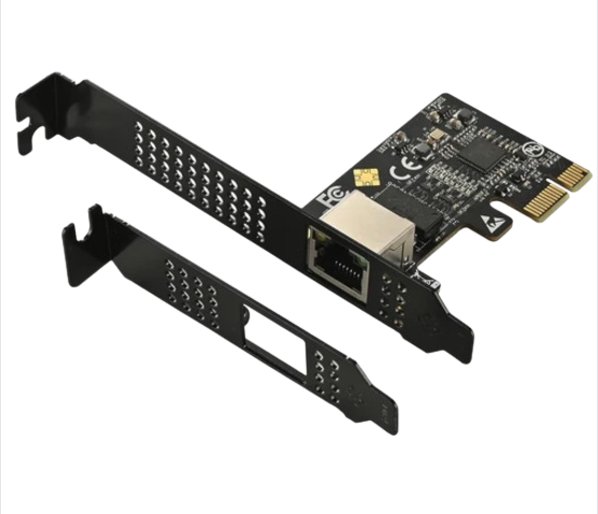 IOCREST 5G PCI-E to RJ45 Network Card, RTL8126, 10/100/5000Mbps