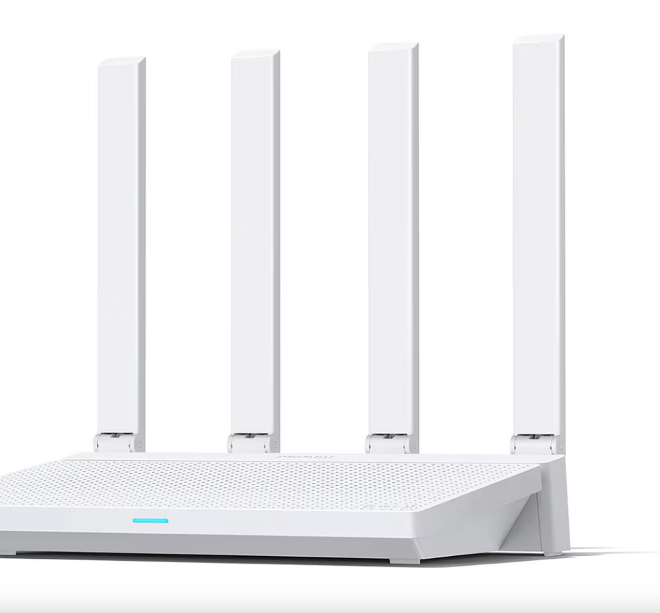 2024 Xiaomi AX3000T Router - 5GHz - WAN, LAN, LED, & NFC Connection
