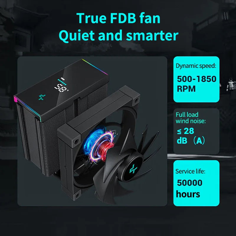 DeepCool AK500S Silent CPU Air-Cooler
