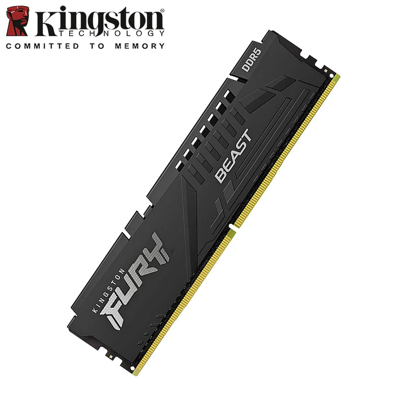 Kingston FURY Beast DDR5 RAM 16GB/32GB 5200-6000MHz Desktop Memory DIMM