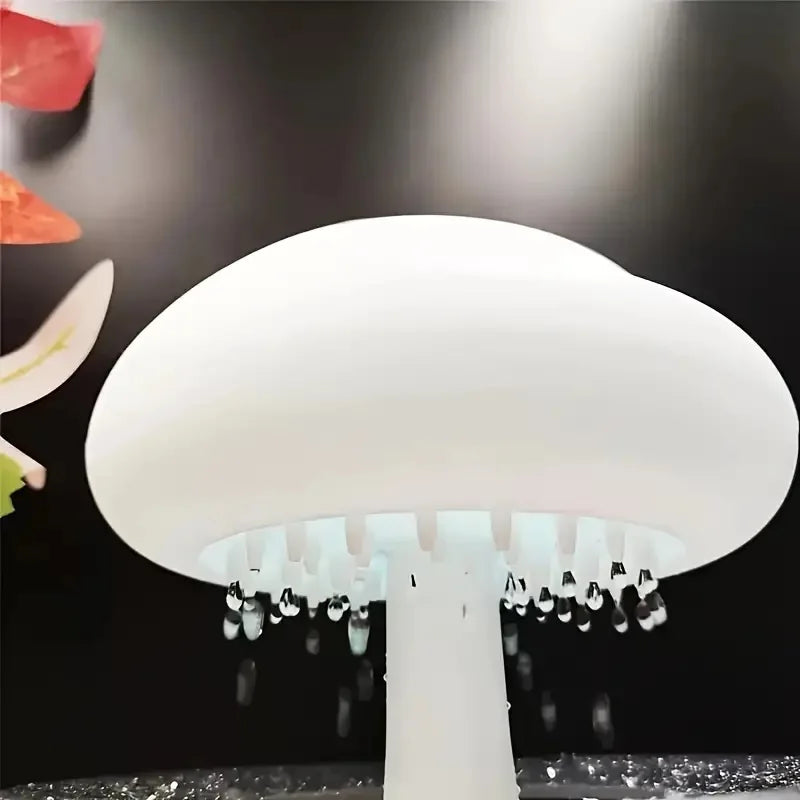 Rain Cloud Humidifier Colorful Mushroom Cloud Lamp Night Light