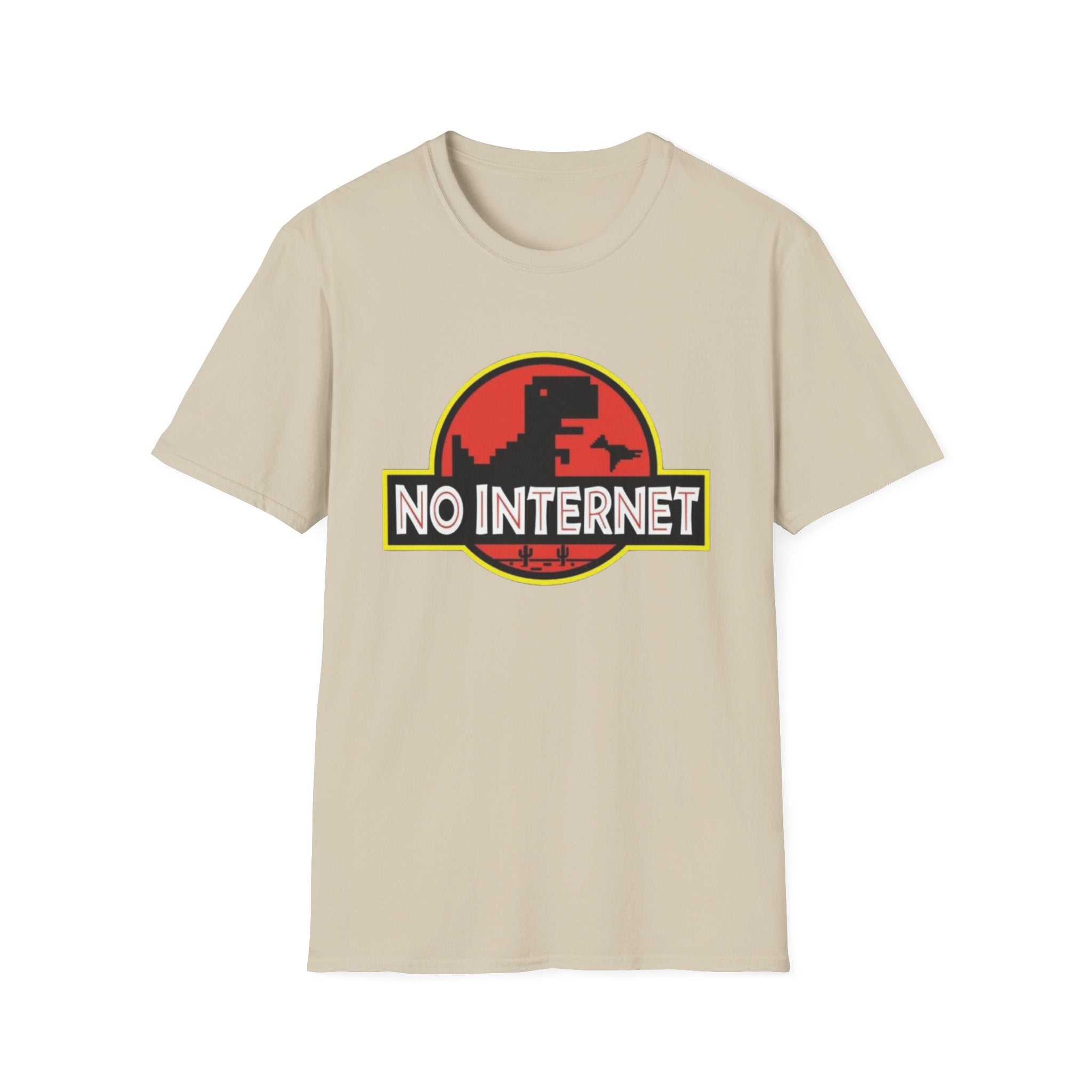 Funny Nerdy No Internet Dinosaur Computer Science Teacher T-Shirt Elementos multimedia: 1 de 29