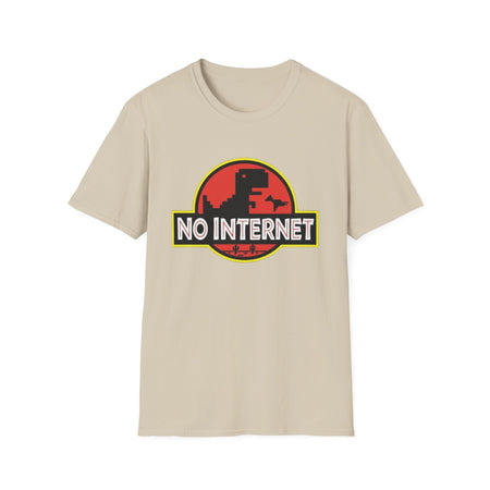 Funny Nerdy No Internet Dinosaur Computer Science Teacher T-Shirt Elementos multimedia: 1 de 29