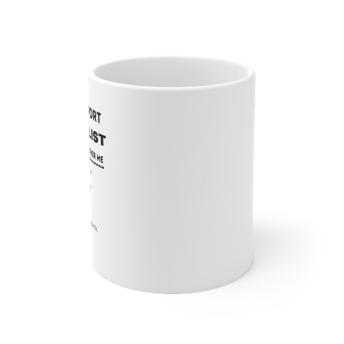 Tech Support Coffee Mug