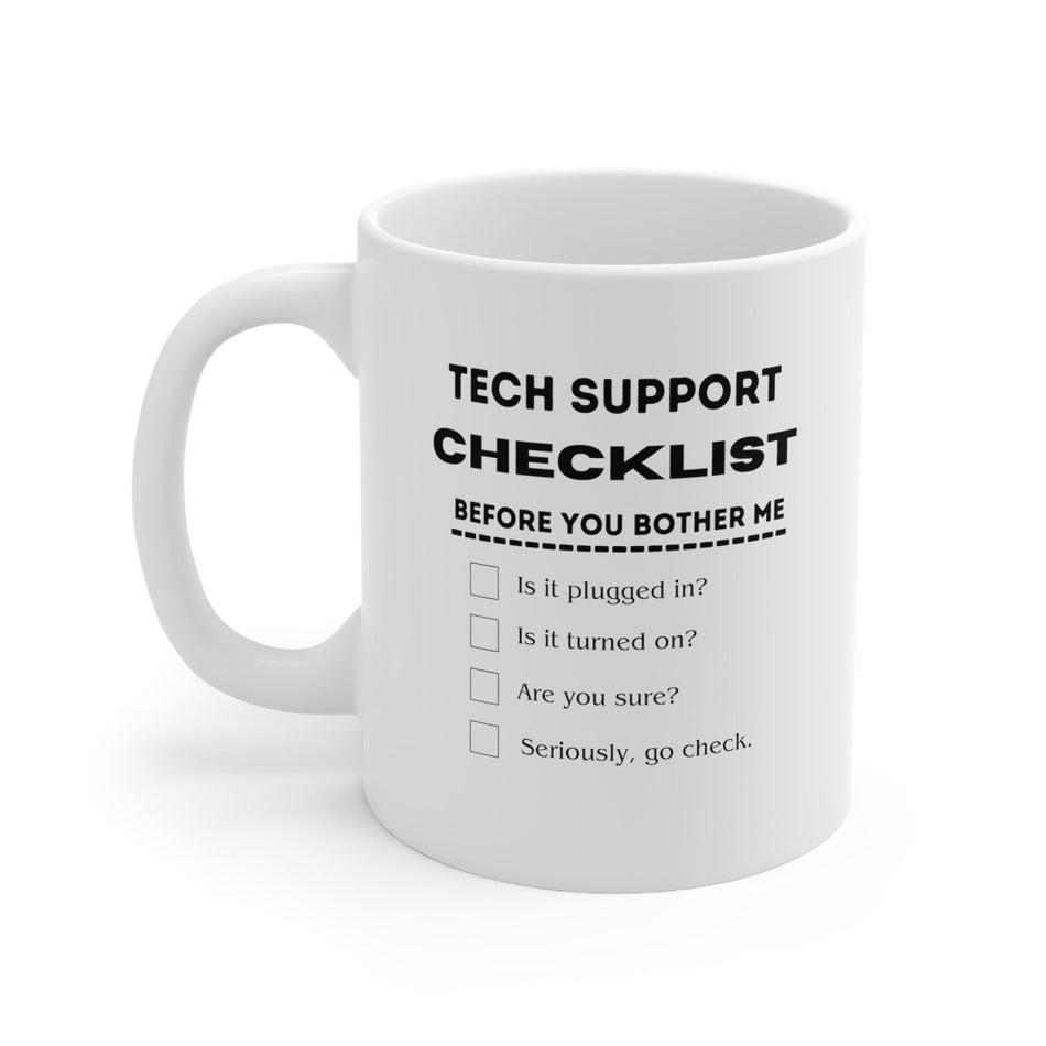 Tech Support Coffee Mug